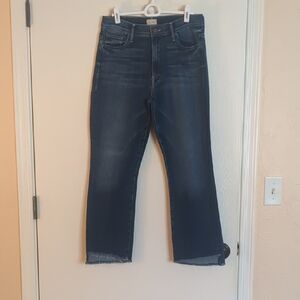 Mother Size 30 The Insider Crop Step Fray Jeans